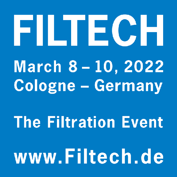 산업 뉴스 - 여과 이벤트 Filtech 2022는 쾰른에서 8 ~ 10 번에 개최됩니다.