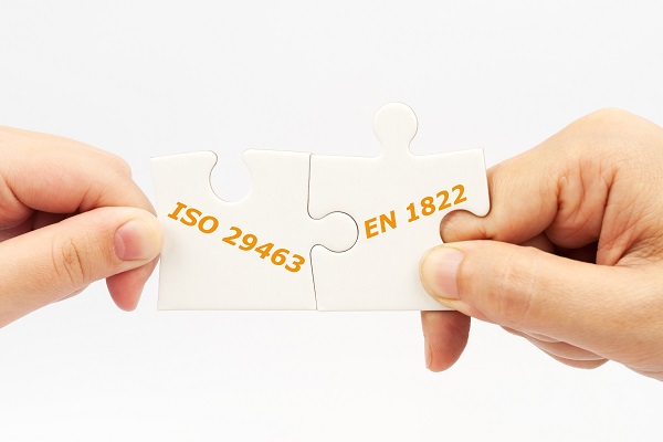 표준 HEPA 필터 표준 ISO 29463 vs en 1822