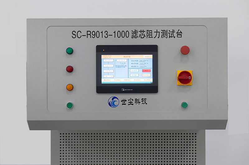원통형 필터 SC-R9013-1000용 필터 소자 저항 테스트 장비