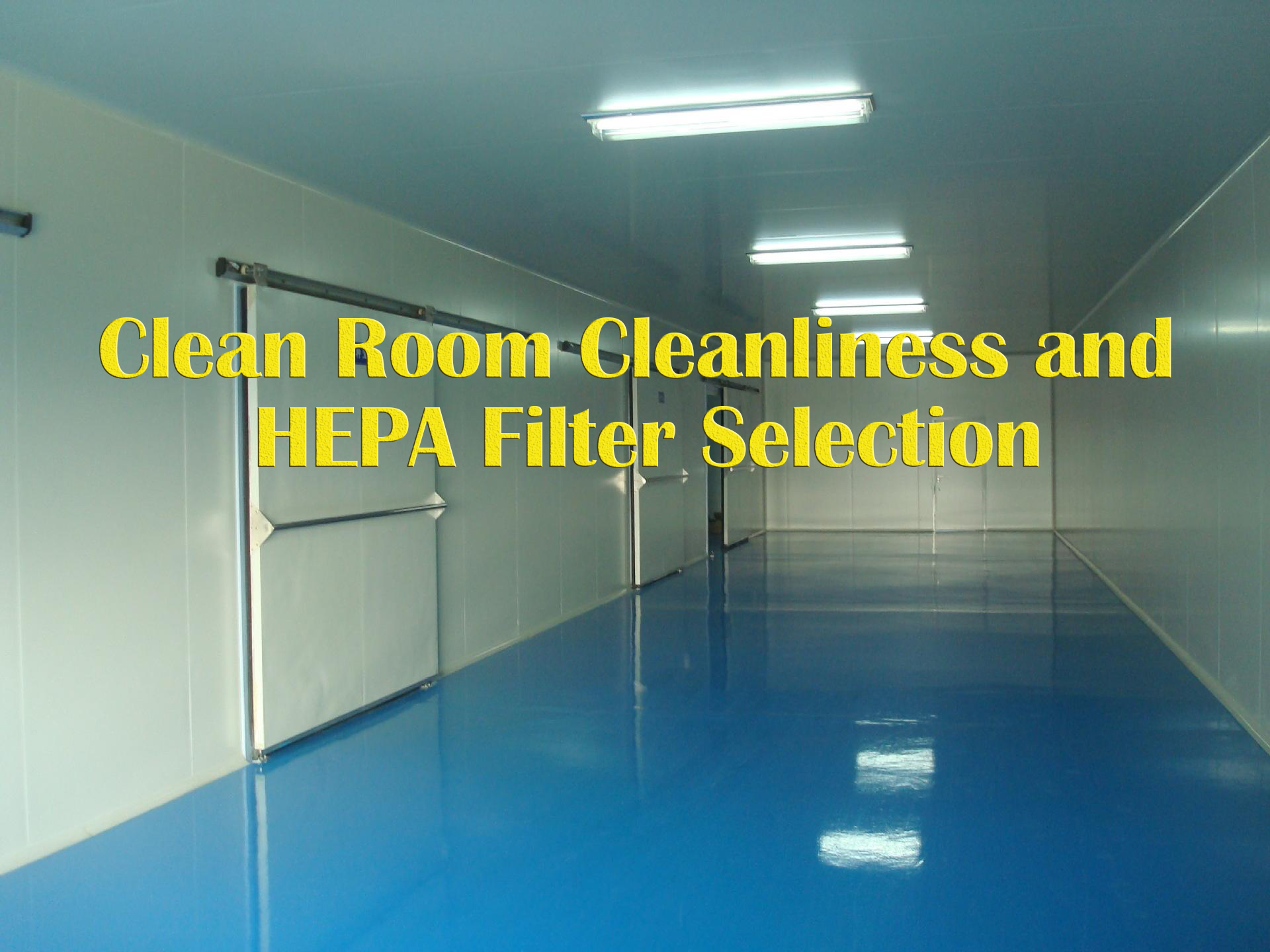 깨끗한 실내 청결 및 HEPA 필터 선택의 오해